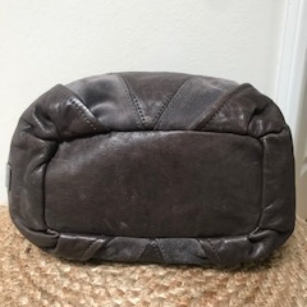 Kooba Gray and Charcoal Two-Tone Hobo Bag - Picture 7 of 14